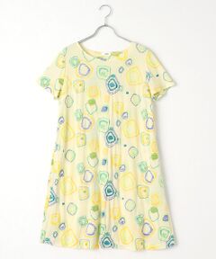 TABASA / タバサ チュニック | 幾何カットジャガードチュニック