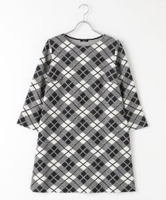 TABASA / タバサ チュニック | アーガイルジャガードチュニック