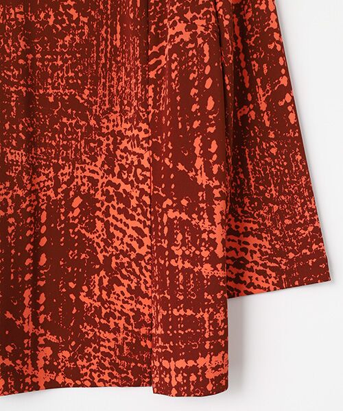 TABASA / タバサ カットソー | ポリエステルスムースペイントプリントカットソー | 詳細3