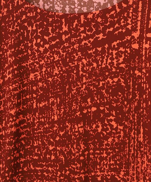 TABASA / タバサ カットソー | ポリエステルスムースペイントプリントカットソー | 詳細4