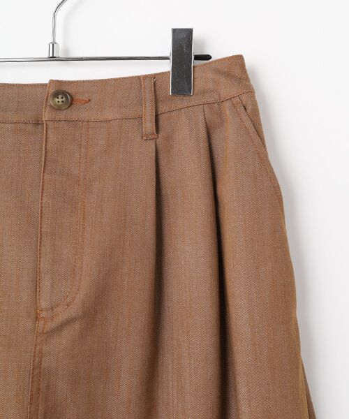 TABASA / タバサ ロング・マキシ丈スカート | ムラ糸カラーデニムスカート | 詳細2