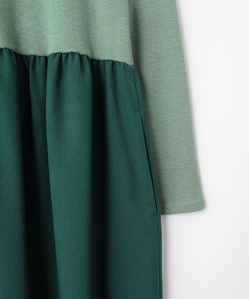 TABASA / タバサ ロング・マキシ丈ワンピース | ソフトエアポンチワンピース長袖ワンピース | 詳細3