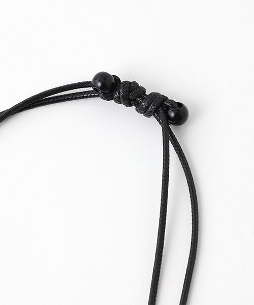 黒水牛 角 デザインネックレス - ネックレス