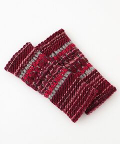 TABASA / タバサ 手袋 | ☆ニットジャガードアームウォーマー