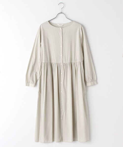 セール オーガニックコットン前開きワンピース ロング マキシ丈ワンピース Tabasa タバサ ファッション通販 タカシマヤファッションスクエア