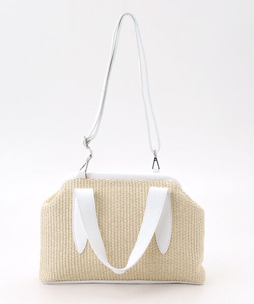 TABASA / タバサ ハンドバッグ | ☆異素材バイカラーバッグ | 詳細1