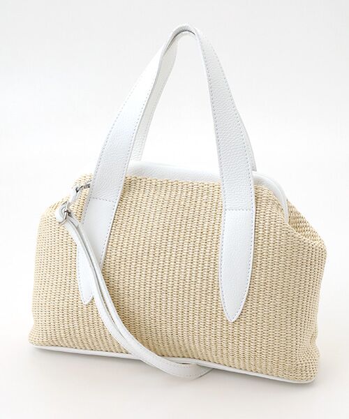 TABASA / タバサ ハンドバッグ | ☆異素材バイカラーバッグ | 詳細6