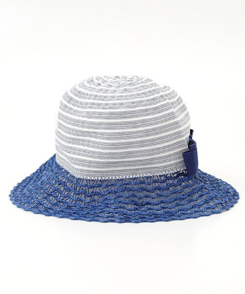 TABASA / タバサ ハット | ☆リボンつきバイカラーキャペリン | 詳細1