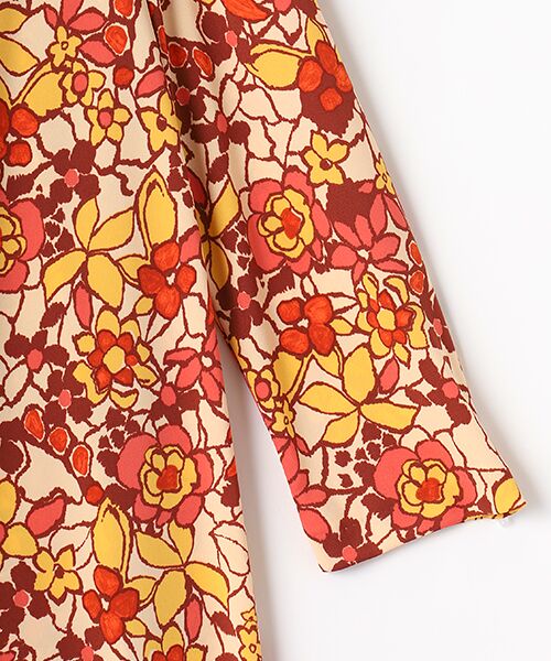 TABASA / タバサ チュニック | スムースプチフラワープリントチュニック | 詳細3