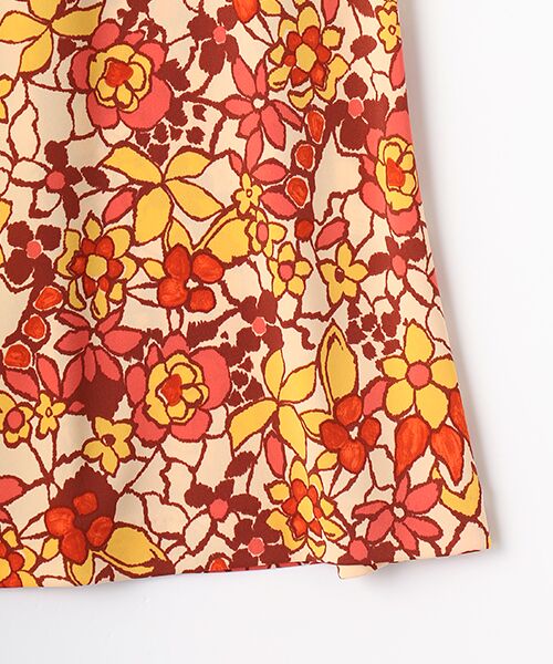 TABASA / タバサ チュニック | スムースプチフラワープリントチュニック | 詳細4