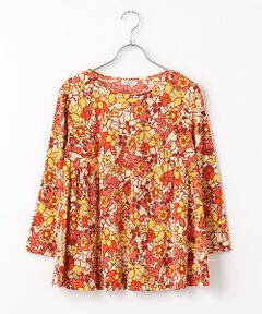 TABASA / タバサ シャツ・ブラウス | スムースプチフラワープリントブラウス