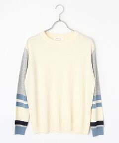 TABASA / タバサ ニット・セーター | 12Gマルチカラー天竺プルオーバーニット