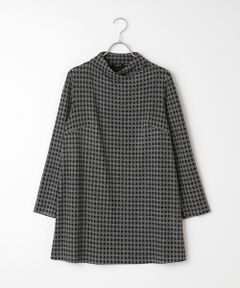 TABASA / タバサ チュニック | ギンガムジャガードチュニック