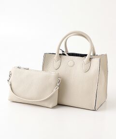 TABASA / タバサ トートバッグ | ☆牛革×コーデュロイバッグ