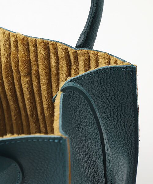 TABASA / タバサ トートバッグ | ☆牛革×コーデュロイバッグ | 詳細12