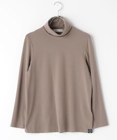 TABASA / タバサ カットソー | ストレッチスェードタートルネックカットソー