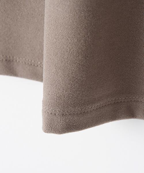 TABASA / タバサ カットソー | ストレッチスェードタートルネックカットソー | 詳細4