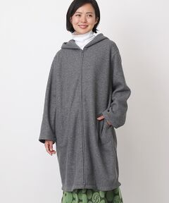 tabasa voyage ロゴ入り裏起毛コート