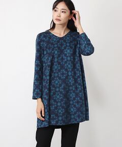 TABASA / タバサ チュニック | シャギータイルジャガードチュニック