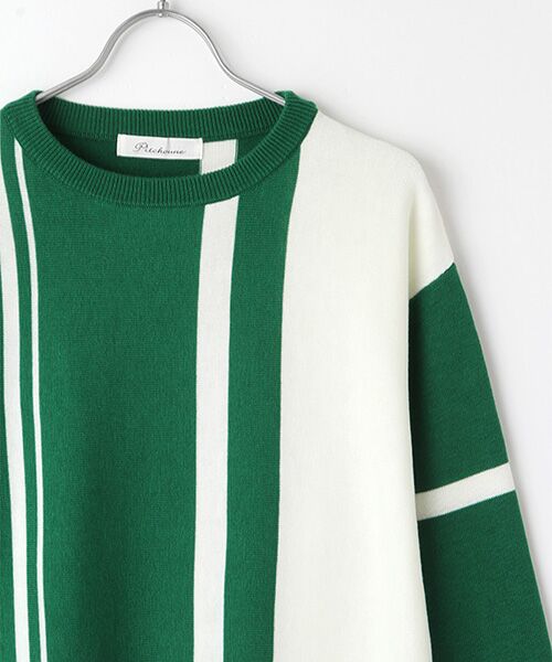 TABASA / タバサ ニット・セーター | ストライプ＆ボーダーニットプルオーバー | 詳細2