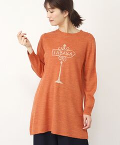 TABASA / タバサ チュニック | サインボードニットチュニック