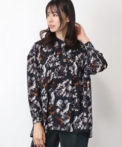 TABASA / タバサ シャツ・ブラウス | ファインビスコースプリントブラウス