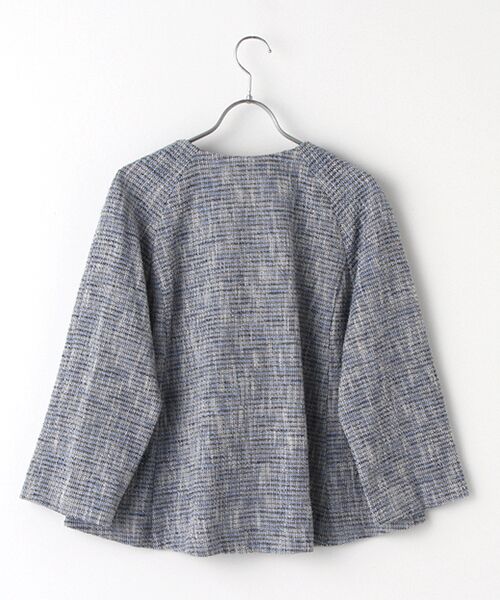 TABASA / タバサ ノーカラージャケット | プクプクツィードジャケット | 詳細6