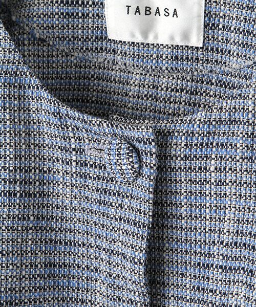 TABASA / タバサ ノーカラージャケット | プクプクツィードジャケット | 詳細9