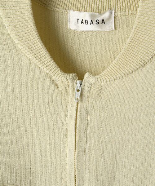 TABASA / タバサ ブルゾン | サーブルストレッチジャケット | 詳細5
