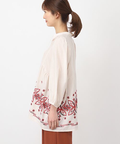 TABASA / タバサ チュニック | エスニック刺繍チュニック | 詳細5