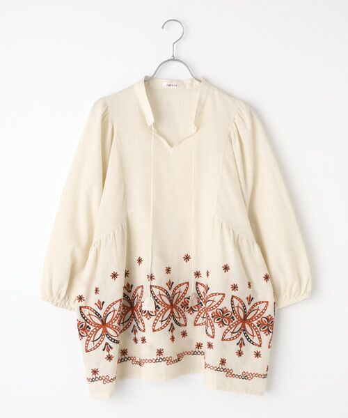 TABASA / タバサ チュニック | エスニック刺繍チュニック | 詳細8