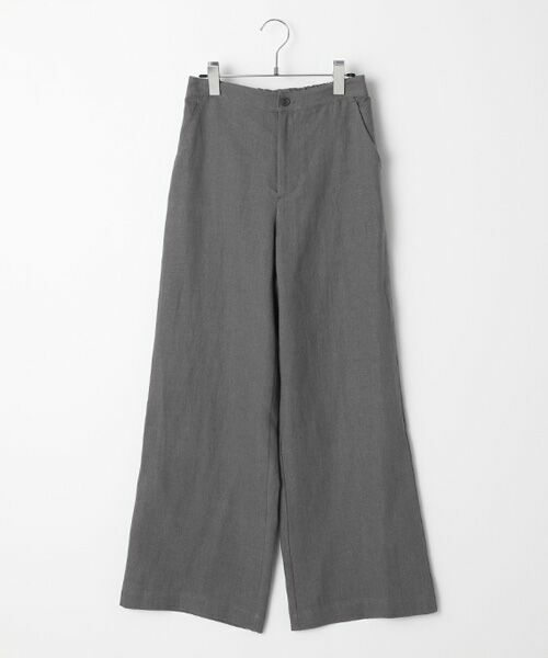 TABASA / タバサ その他パンツ | リネンキャンバスワイドパンツ | 詳細2