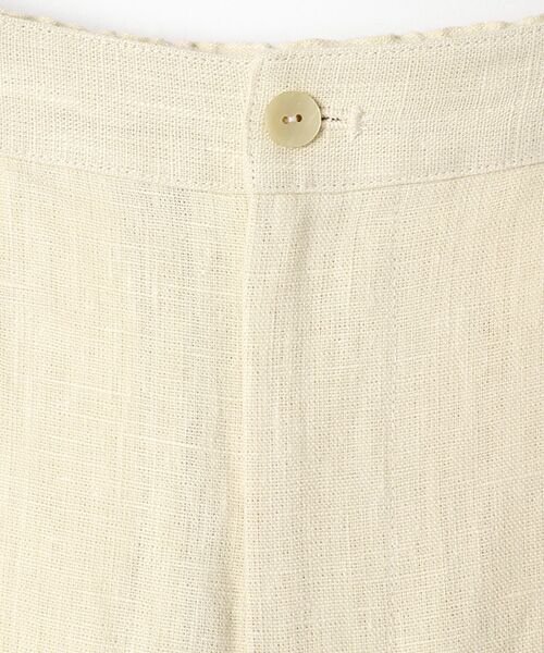 TABASA / タバサ その他パンツ | リネンキャンバスワイドパンツ | 詳細3