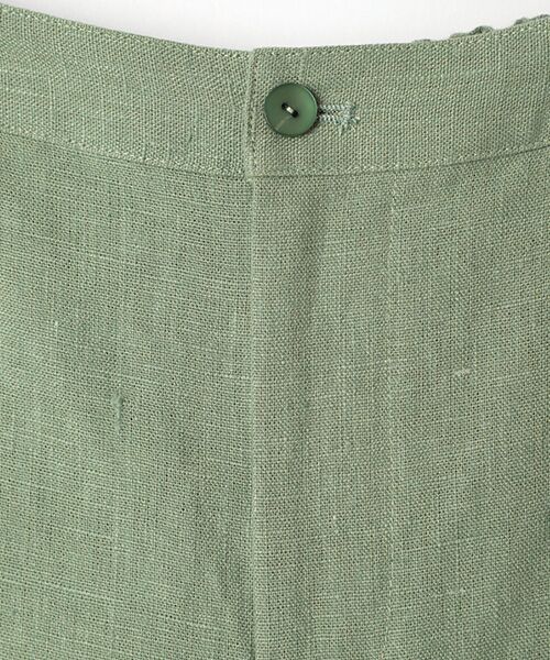 TABASA / タバサ その他パンツ | リネンキャンバスワイドパンツ | 詳細5