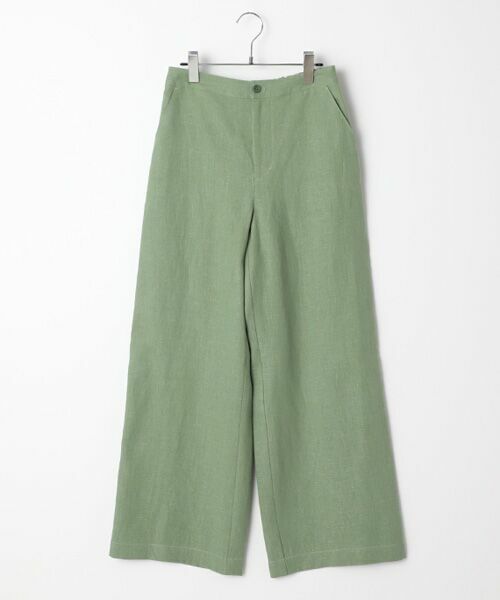 TABASA / タバサ その他パンツ | リネンキャンバスワイドパンツ | 詳細6
