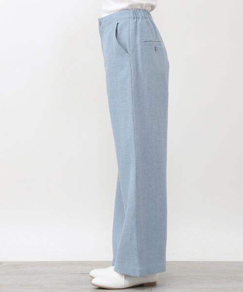 TABASA / タバサ その他パンツ | リネンキャンバスワイドパンツ | 詳細13