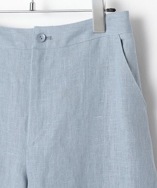 TABASA / タバサ その他パンツ | リネンキャンバスワイドパンツ | 詳細8