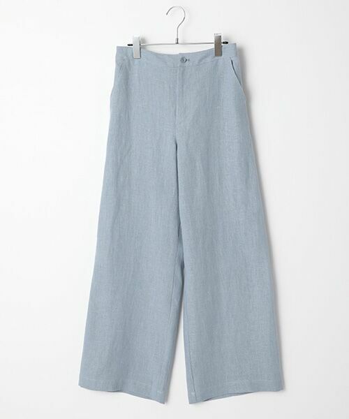 TABASA / タバサ その他パンツ | リネンキャンバスワイドパンツ | 詳細16