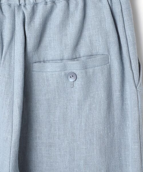 TABASA / タバサ その他パンツ | リネンキャンバスワイドパンツ | 詳細10