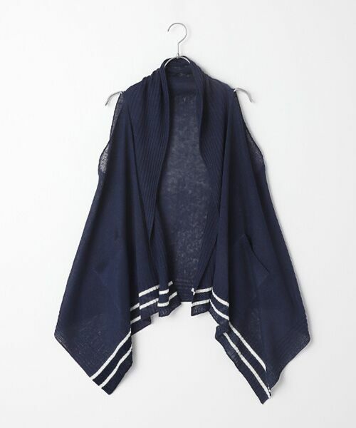 TABASA / タバサ ベスト | リネンドレープジレ | 詳細9