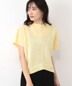 TABASA / タバサ ニット・セーター | コットンギマハーフスリーブニット
