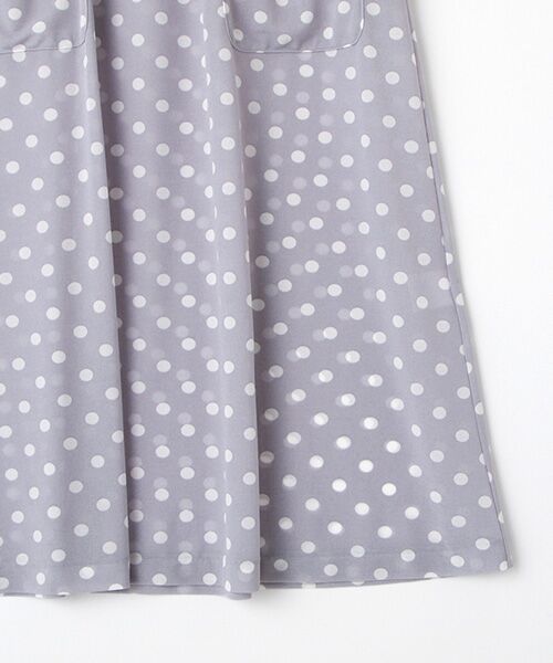 TABASA / タバサ ロング・マキシ丈ワンピース | シアー天竺ドットプリントワンピース | 詳細4