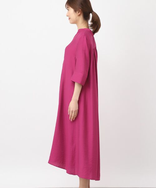 TABASA / タバサ ロング・マキシ丈ワンピース | ドビーリネンワンピース | 詳細6