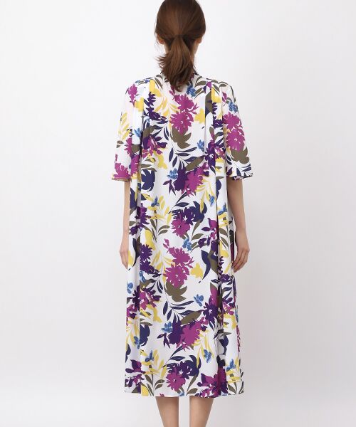 TABASA / タバサ ロング・マキシ丈ワンピース | ボタニカルプリントワンピース | 詳細6