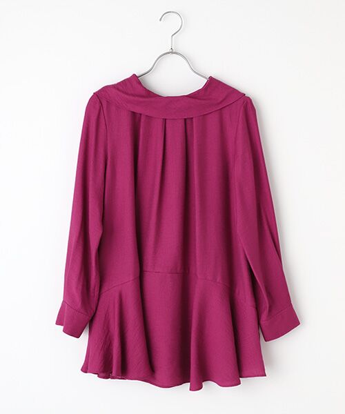 TABASA / タバサ シャツ・ブラウス | ドビーリネンブラウス | 詳細11