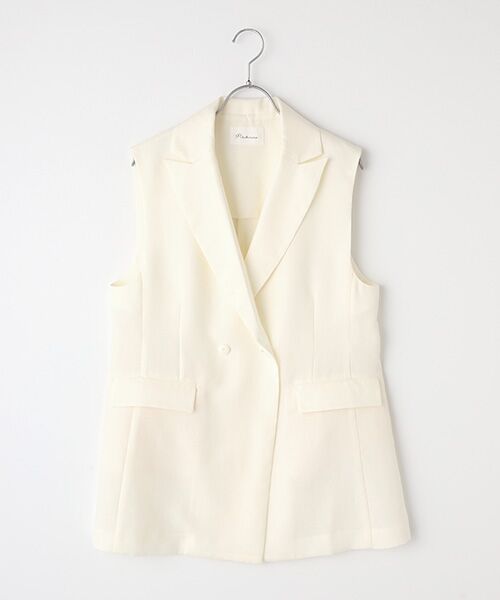 HER. リネンライクベストトップス リネンライクベストトップス | Jacket | HER. Online Store