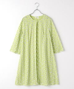 TABASA / タバサ その他アウター | バイカラーフラワーレースコート