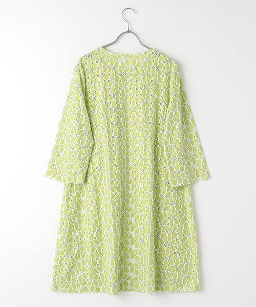 TABASA / タバサ その他アウター | バイカラーフラワーレースコート | 詳細2