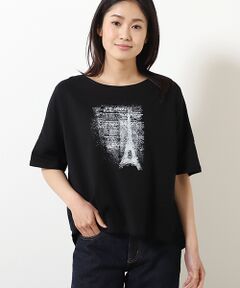 MerciプリントTシャツ