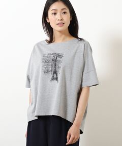 MerciプリントTシャツ